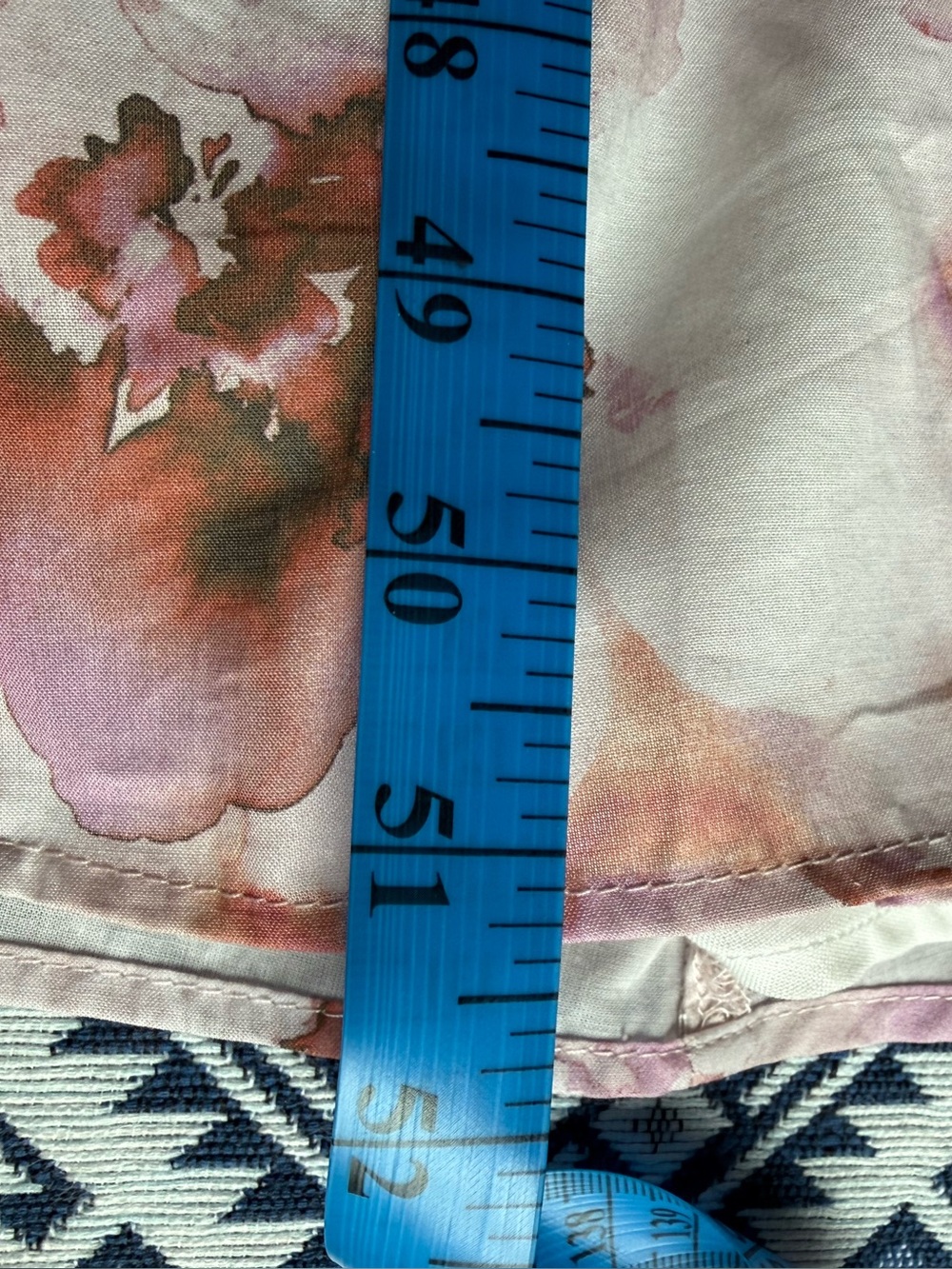Calvin Klein Blush Floral Shirt-Collar Midi Dress - Picture 10 of 10